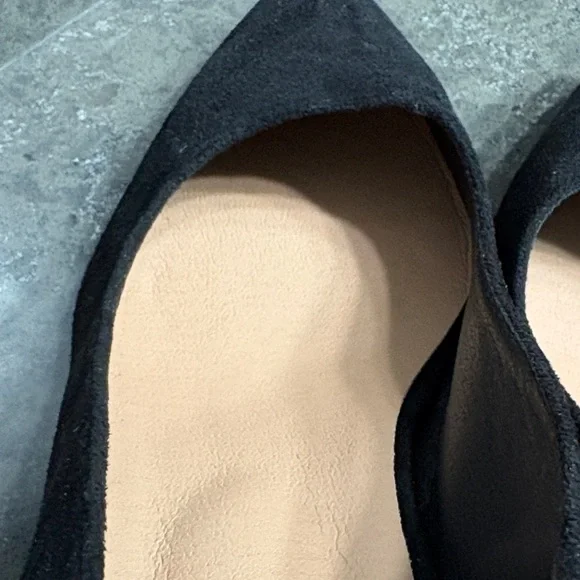 Chic Black Suede Slingback Heels for Women - Picture 9 of 9